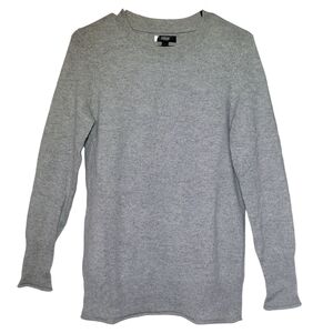 Aqua CASHMERE Roll Edge Woman's Sweater.